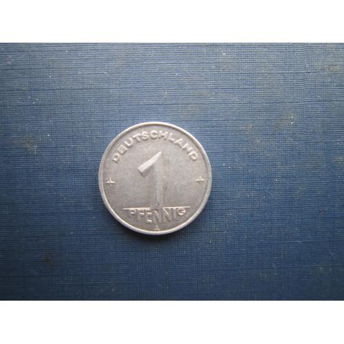 Монета 1 пфеніг Німеччина НДР 1949 А