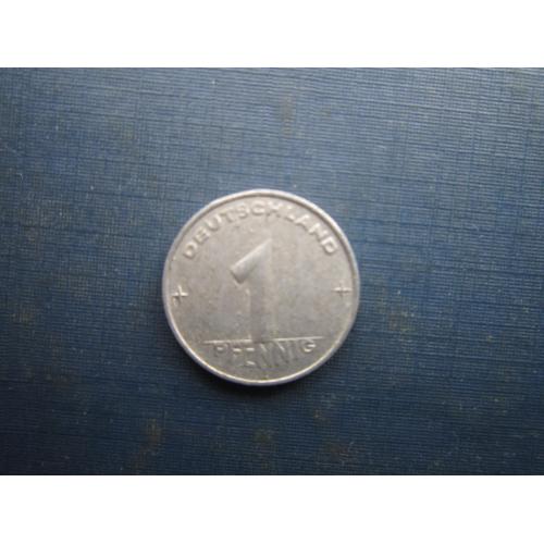 Монета 1 пфеніг Німеччина НДР 1952 А
