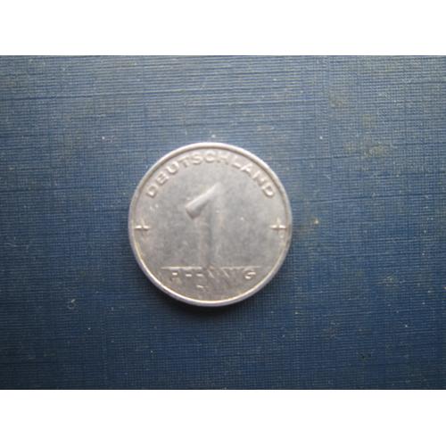 Монета 1 пфеніг Німеччина НДР 1953 А