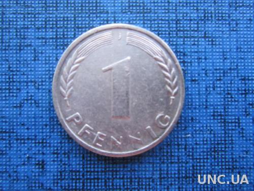 Монета 1 пфенниг ФРГ 1950
