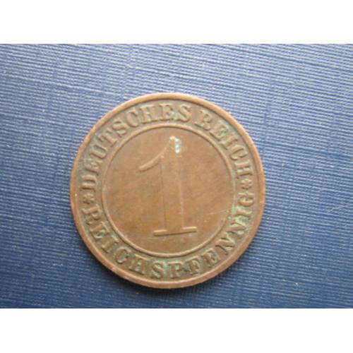 Монета 1 пфенниг Германия 1929 А