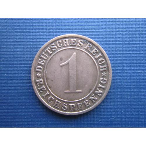 Монета 1 пфенниг Германия 1931 Е