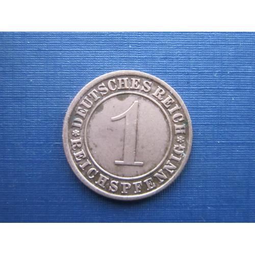 Монета 1 пфенниг Германия 1933 А Рейх