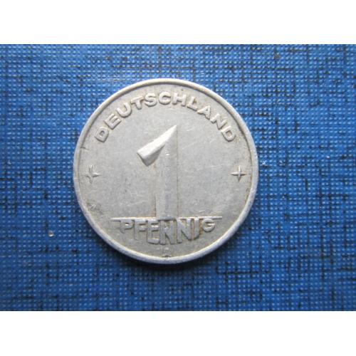 Монета 1 пфенниг Германия ГДР 1948-А