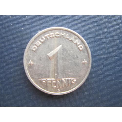 Монета 1 пфенниг Германия ГДР 1949 А
