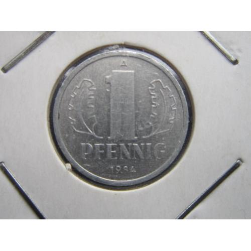 Монета 1 пфенниг германия ГДР 1984 А