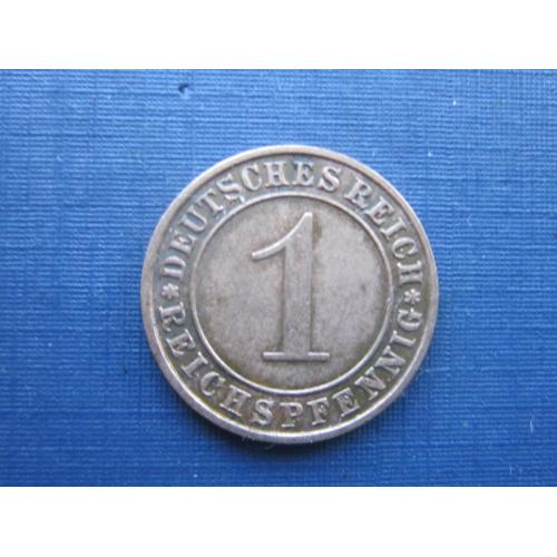 Монета 1 пфеннигов Германия 1929 Е