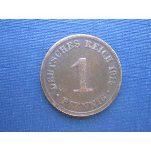 Монета 1 пфеннигов Германия империя 1915 А