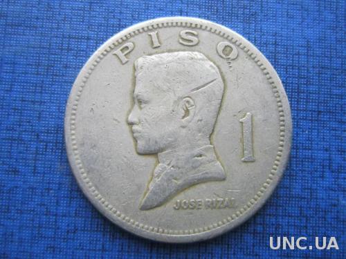 монета 1 писо Филиппины 1972
