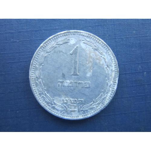 Монета 1 прута Израиль 1949 алюминий