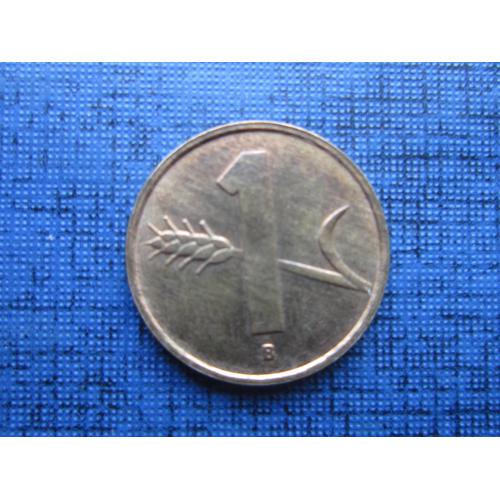 Монета 1 раппен Швейцария 1956