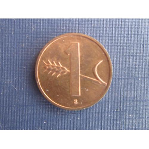 Монета 1 раппен Швейцария 1995