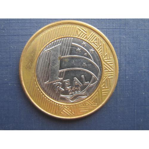 Монета 1 реал Бразилия 2006