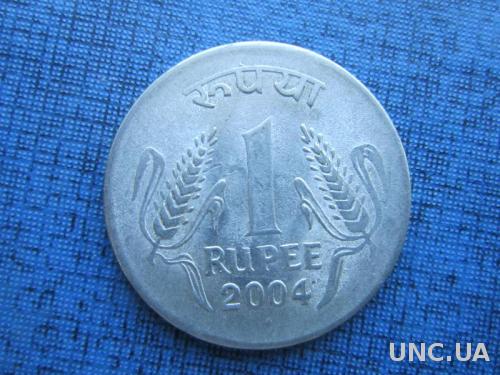 Монета 1 рупия Индия 2004 Бомбей
