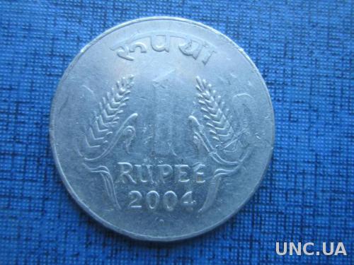Монета 1 рупия Индия 2004 Нойда
