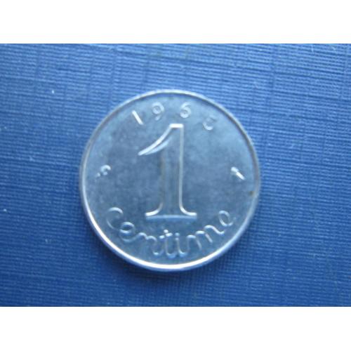 Монета 1 сантим Франция 1965