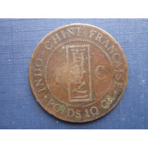 Монета 1 сантим Индо-Китай Французский 1889