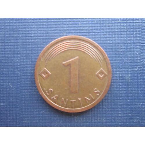 Монета 1 сантим Латвия 2008
