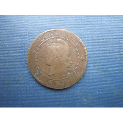 Монета 1 сентаво Аргентина 1884 нечаста