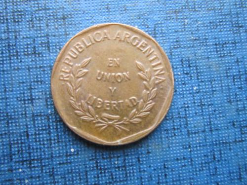 Монета 1 сентаво Аргентина 1999