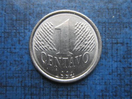 Монета 1 сентаво Бразилия 1994