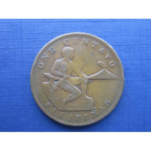 Монета 1 сентаво Филиппины (США) 1940