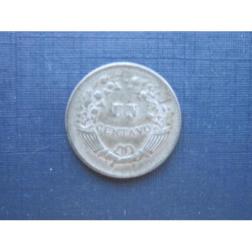 Монета 1 сентаво Перу 1961 цинк нечастая