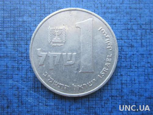 монета 1 шекель Израиль 1982 чаша
