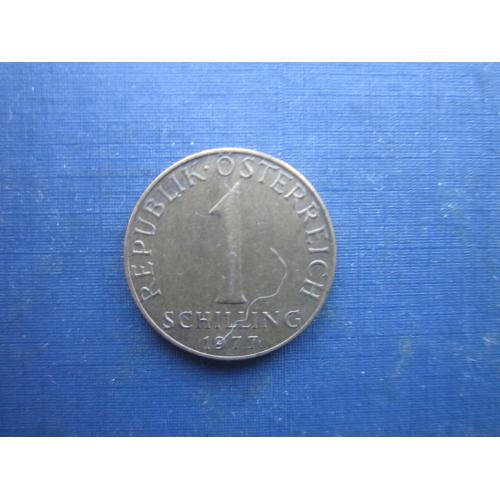 Монета 1 шилінг Австрія 1977