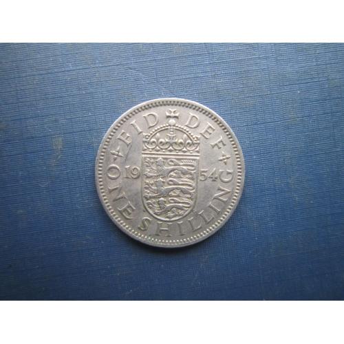 Монета 1 шилінг Великобританія 1954 Англія