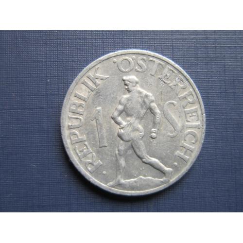 монета 1 шиллинг Австрия 1952