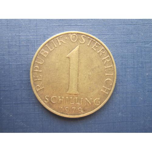 Монета 1 шиллинг Австрия 1979