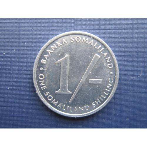 Монета 1 шиллинг Сомали Сомалиленд 1994 Фауна птица