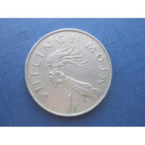 Монета 1 шиллинг Танзания 1982