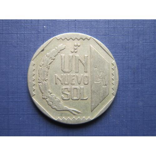 Монета 1 соль Перу 1991