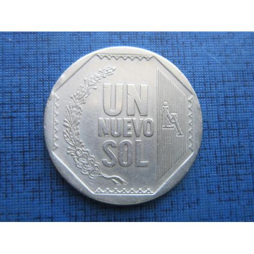 Монета 1 соль Перу 2008