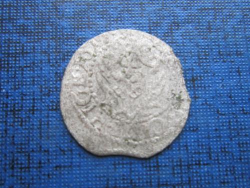 Монета 1 солид Польша 1615-1630 Сигизмунд III Ваза серебро №1