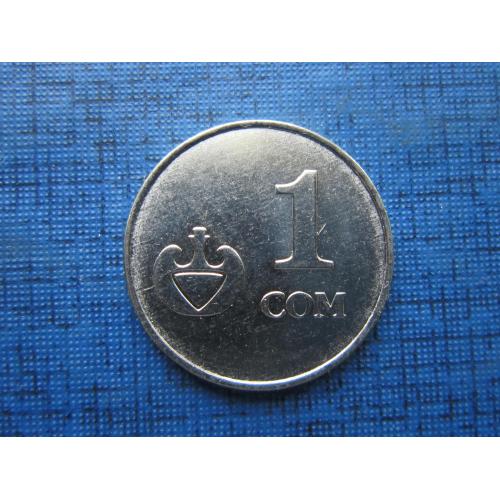 Монета 1 сом Киргизия Кыргызстан 2008