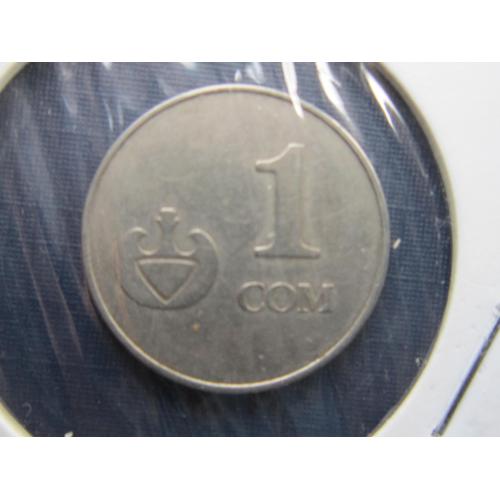 Монета 1 сом Киргизия Кыргызстан 2008