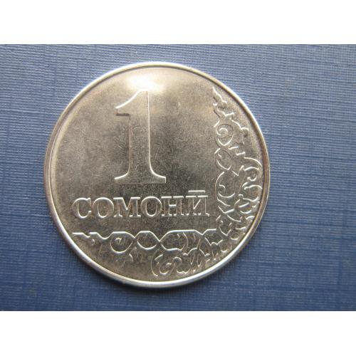 Монета 1 сомони Таджикистан 2011