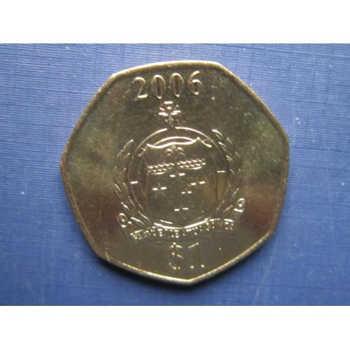 Монета 1 тала (доллар) Самоа 2006 состояние