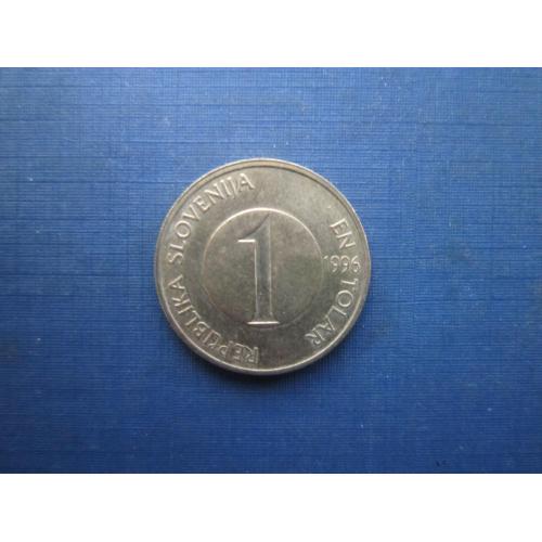 Монета 1 толар Словенія 1996 фауна риба форель