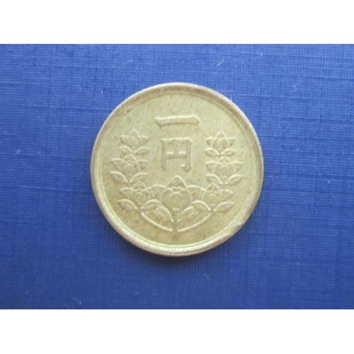 Монета 1 йена Япония 1949 нечастая