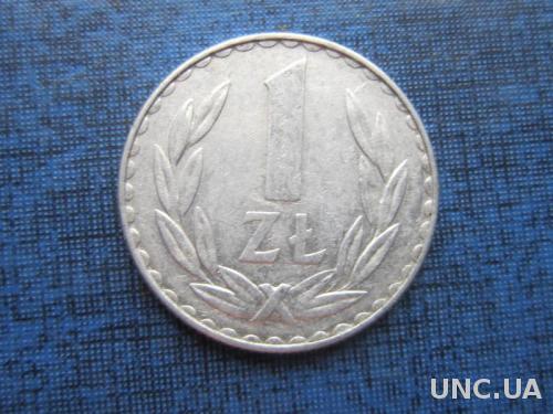 монета 1 злотый Польша 1978
