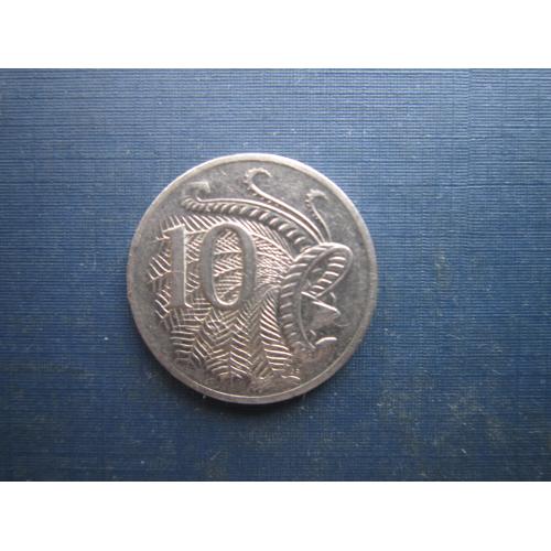 Монета 10 центів Австралія 2005 фауна птах павич