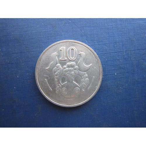 Монета 10 центів Кіпр 2004 фауна птахи