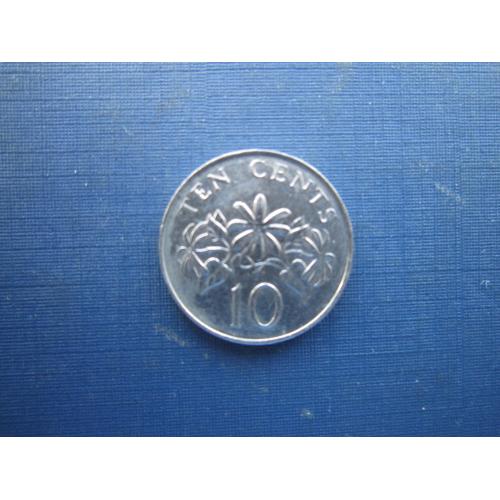 Монета 10 центів Сінгапур 2011
