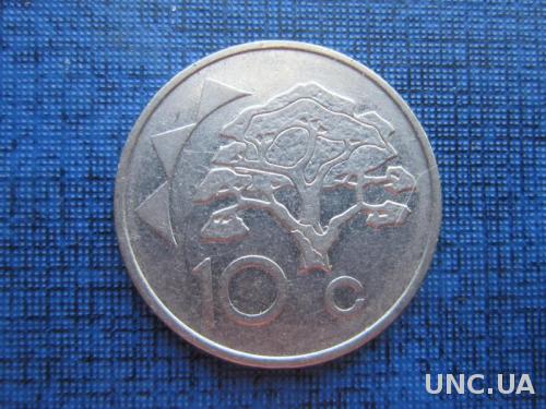 монета 10 центов Намибия 1993
