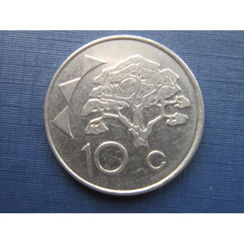 Монета 10 центов Намибия 1998