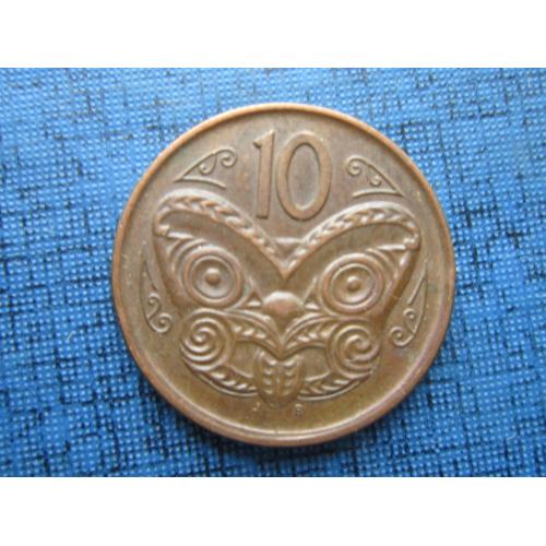 Монета 10 центов Новая Зеландия 2006